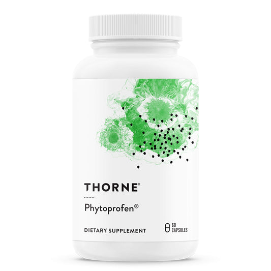 THORNE Phytoprofen - Botanical Blend of Ginger, Boswellia, and Curcumin - Supports Healthy Cytokine Balance and Healing After Injury or Surgery* - Gluten-Free, Soy-Free, Dairy-Free - 60 Capsules