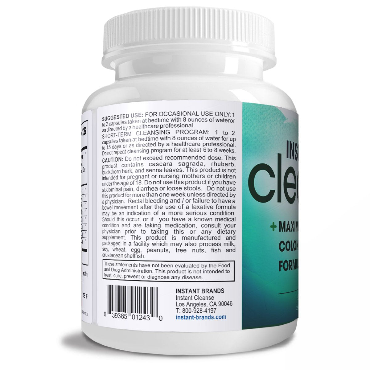 Cleanse Complete - Triple Strength Activated Colon Cleansefor Optimal Colon Health and Colon Care.