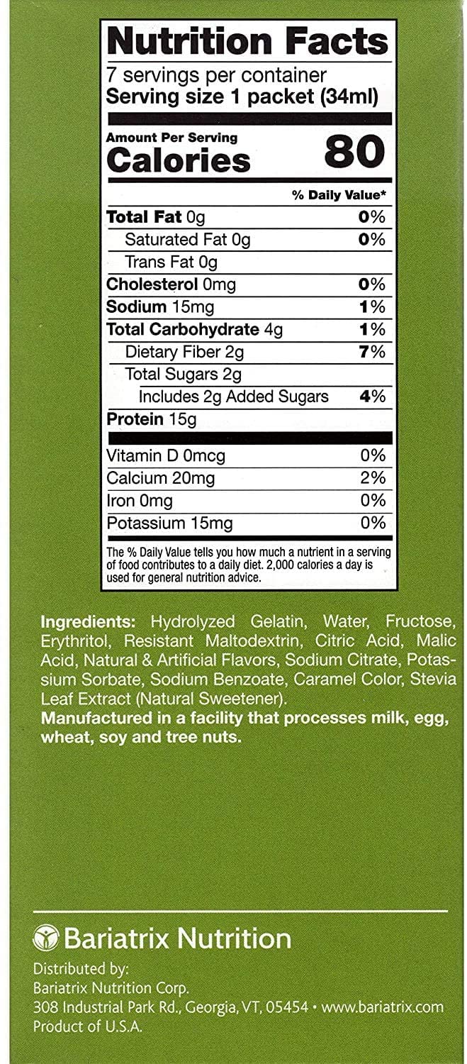 Proti Fit - High Protein Liquid Fruit Drink Concentrate Mix, Fat Free, Low Carb, Low Calorie, 15g Protein, 7 Servings Per Box (Green Tea & Cranberry)