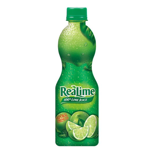 ReaLime 100 Lime Juice 8 Fluid Ounce Bottle