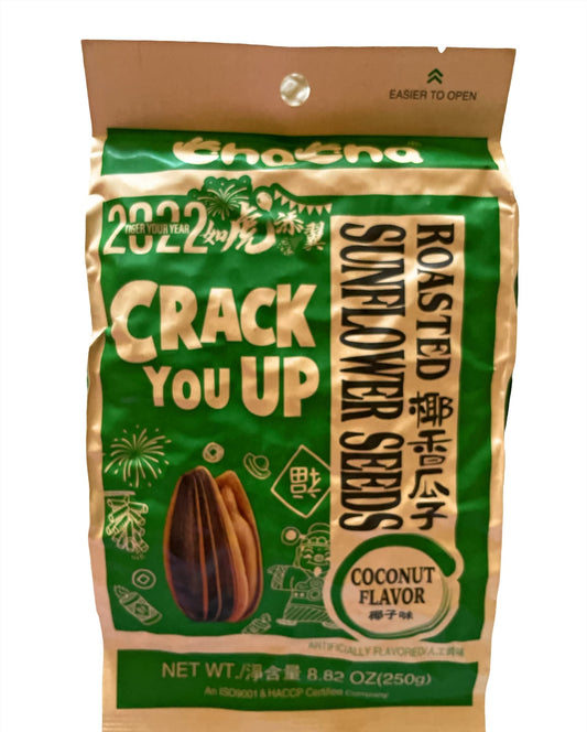 Cha Cha Roasted Sunflower Seeds 250 g Coconut Flavor