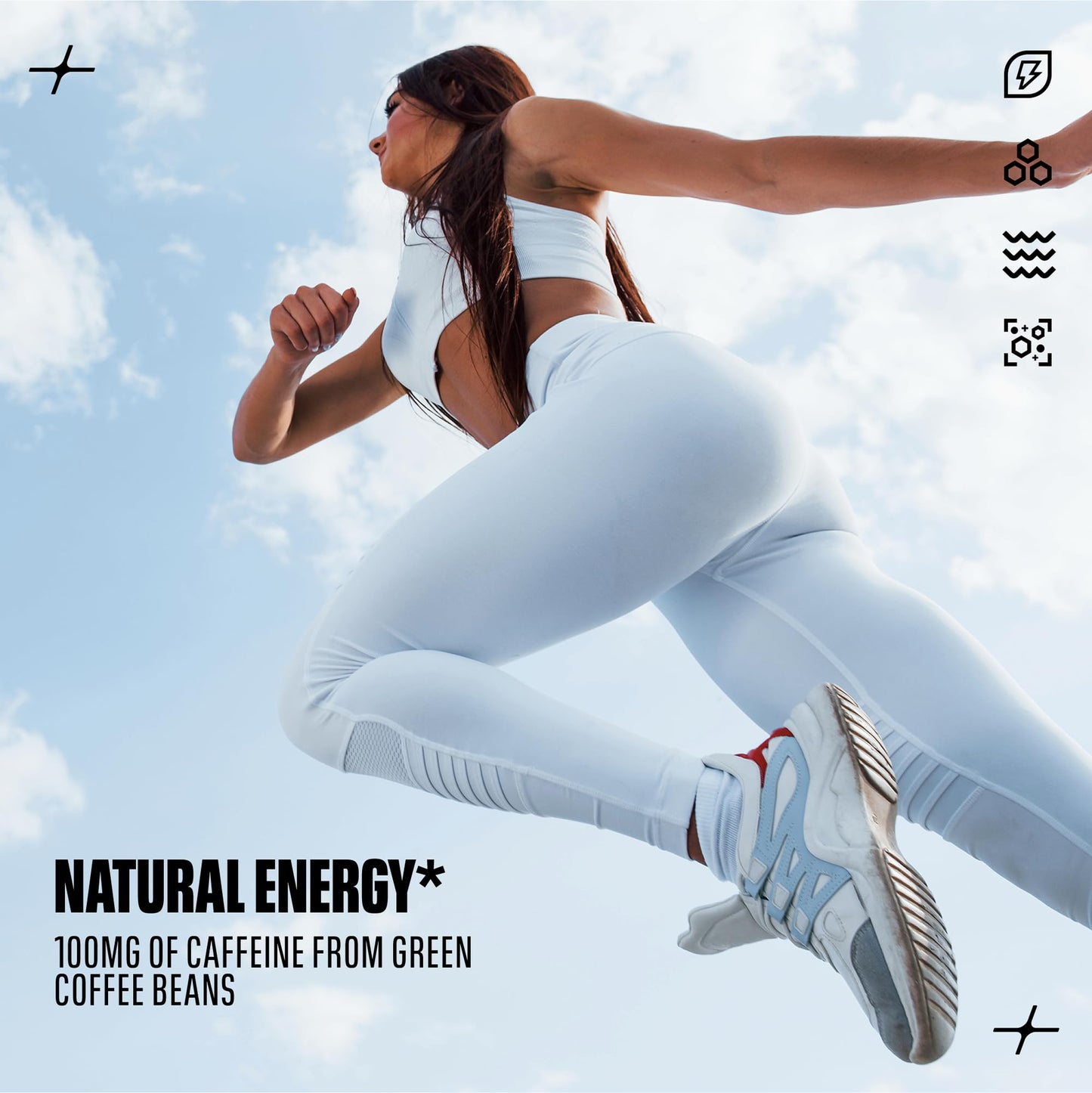 Cellucor C4 Energy + Aminos Powder | 5g BCAAs & EAAs for Muscle Recovery, 3 Electrolytes for Hydration, 100mg Natural Caffeine | Pre Workout | Zero Sugar, 30 Servings, Grape