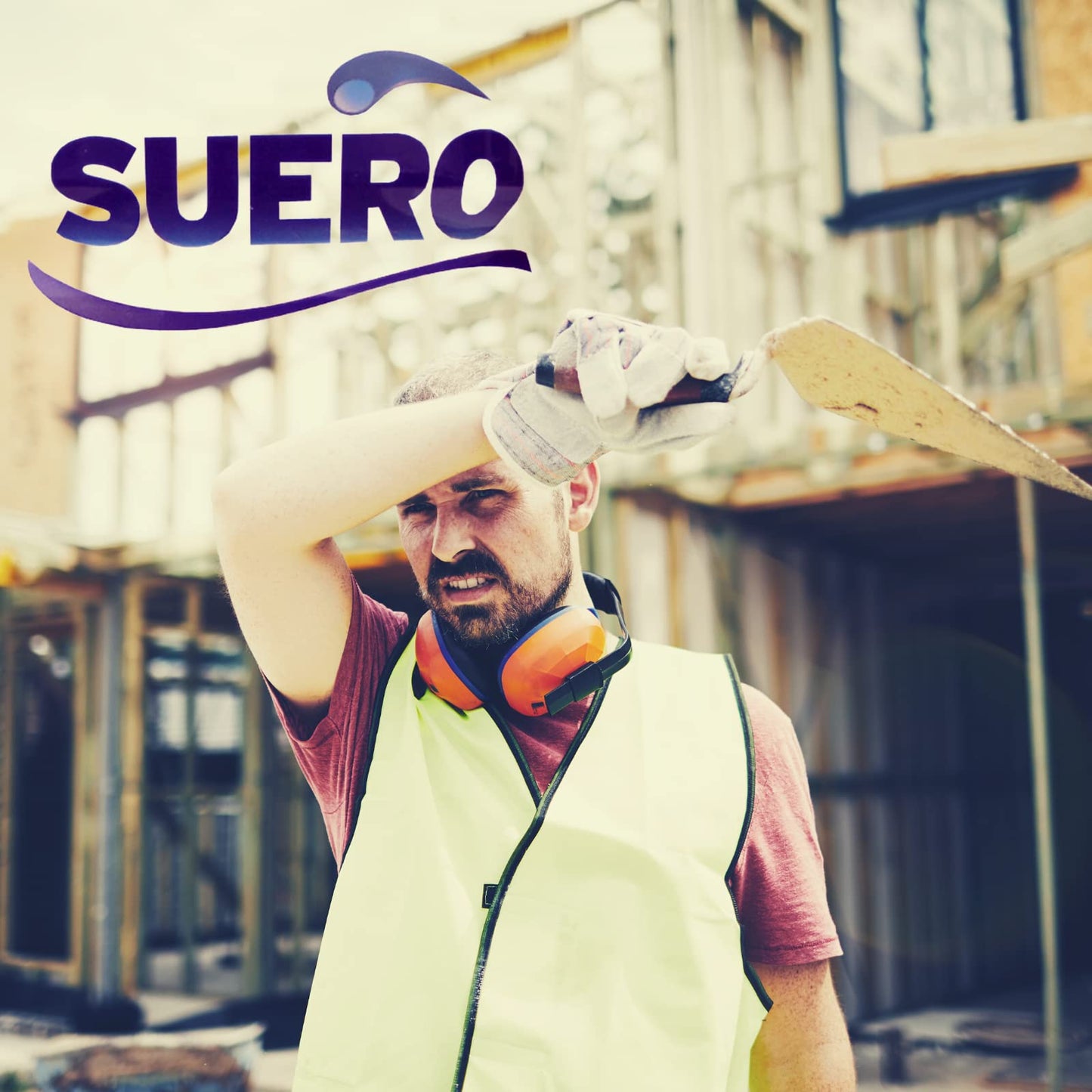 REPONE SUERO Electrolyte Powder Solution Fruit Flavor, 8 Oz Packets, 1 Box with 8 Packets.