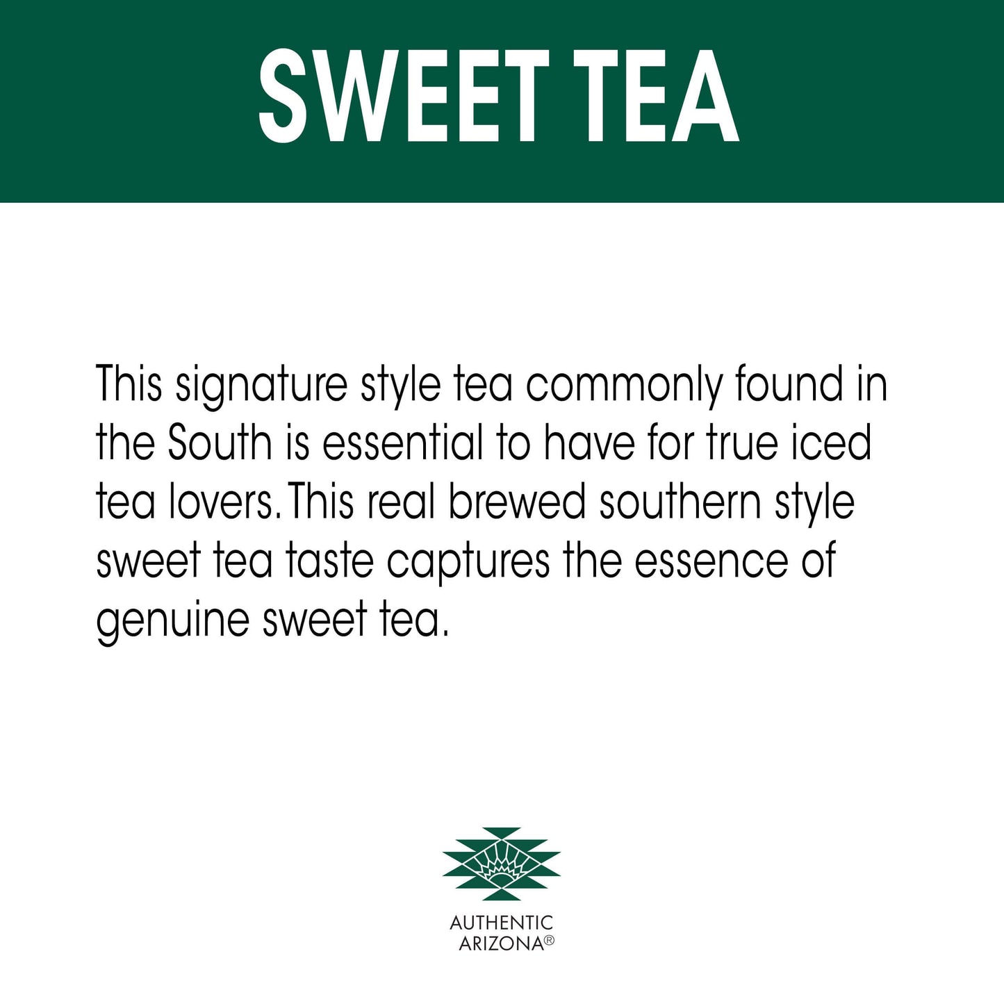 AriZona Southern Style Sweet Tea Premium Brewed 16 Fl Oz Pack of 12