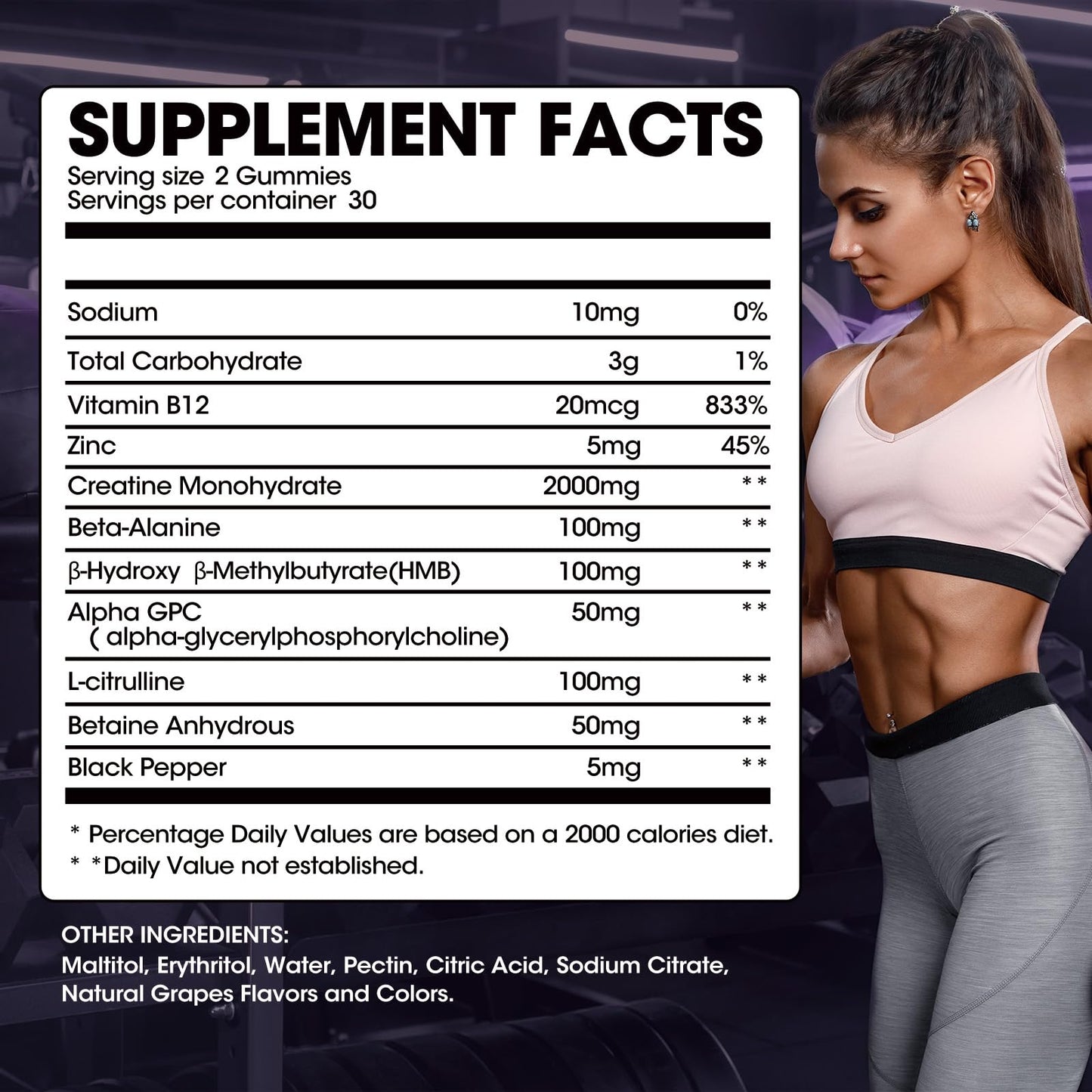 MABEFY Creatine Monohydrate Gummies