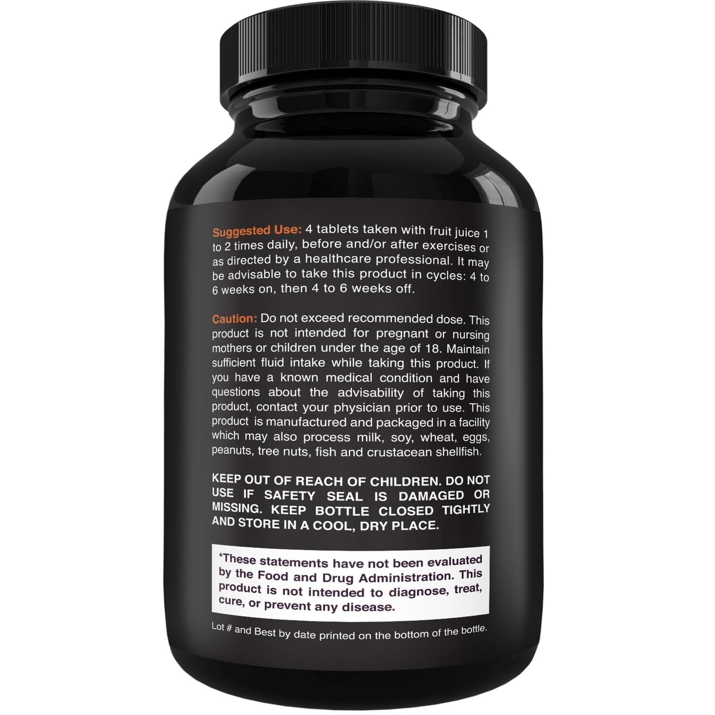 Natures Craft High Strength Tri Phase Creatine Pills - Muscle Mass Gainer and Muscle Recovery Creatine HCL Pyruvate and Monohydrate Pills-Optimal Builder Supplement for Men Women-240ct