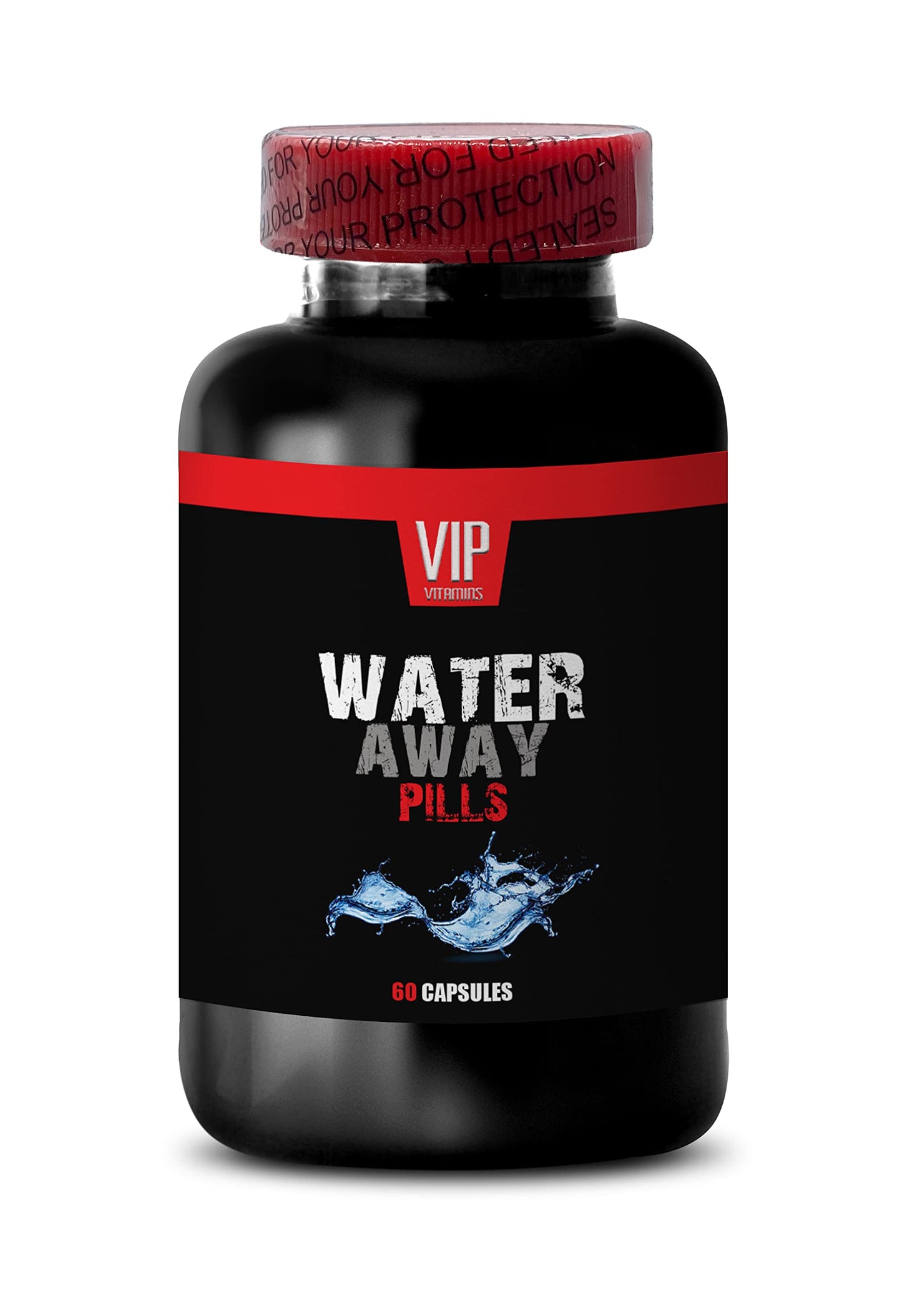 Urinary tract support - WATER AWAY DIURETIC PILLS - Watermelon, Dandelion, Paprika, Potassium, diuretics for water retention in legs and feet, diuretics water pills, diuretic supplements, 1B 60 Caps