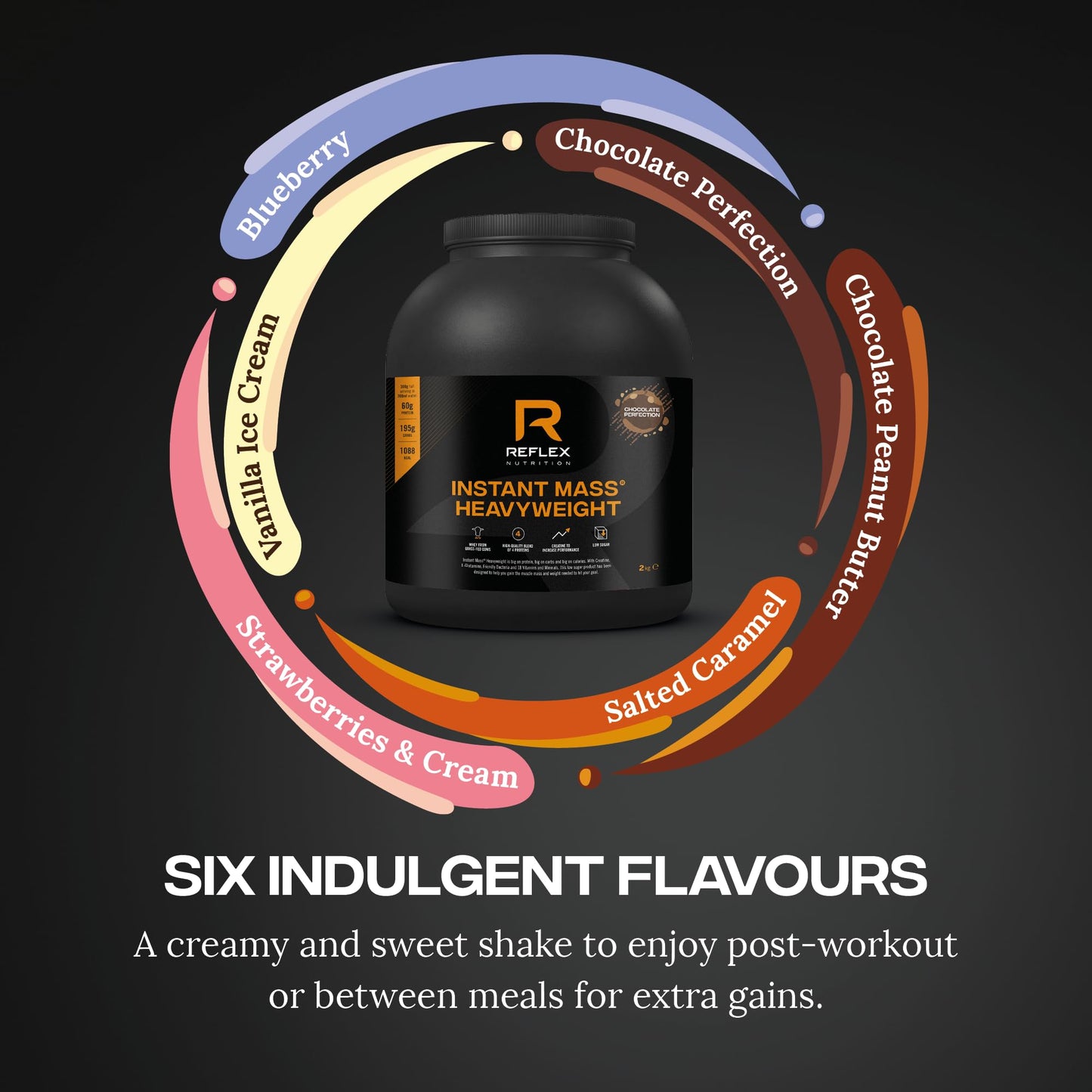 Instant Mass Heavyweight, Chocolate Perfection (2.4kg) - 2400g