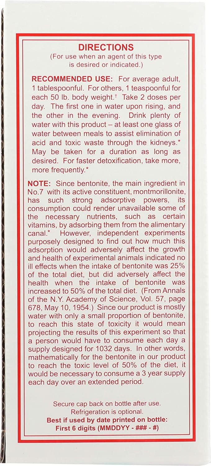 Sonnes, Detoxificant #7, 32 Ounce