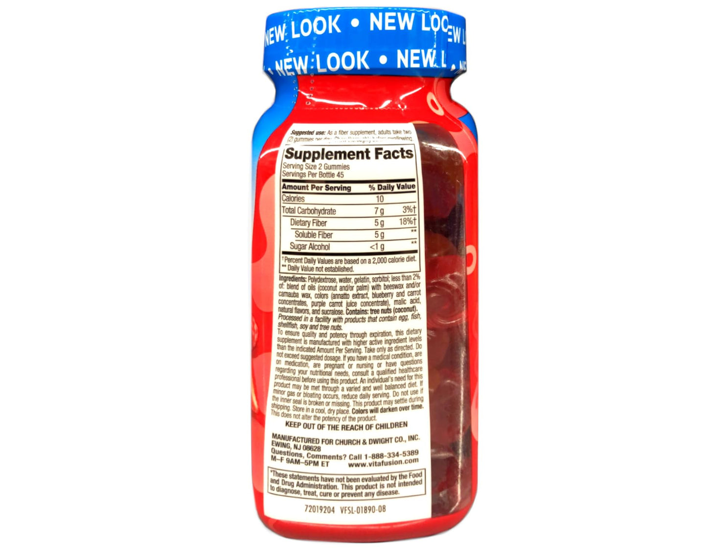 Vitafusion Fibre Well Fibre Supplement Gummies, 90 Gummies