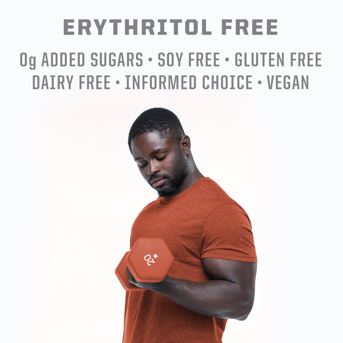 Sunwarrior HMB + Creatine Monohydrate Powder Micronized PreWorkout Leucine Recovery Supplement for Men & Women 240g Pouch | Unflavored 30 Servings