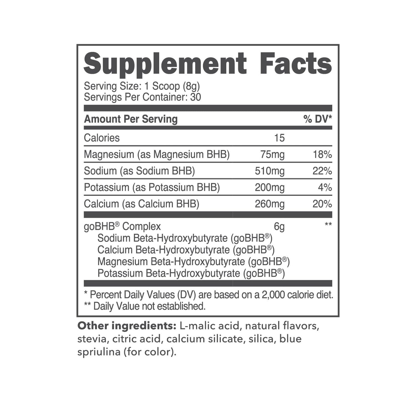 Ketologic Keto BHB (Patriot Pop Flavor) 30 Servings - Exogenous Ketone Supplement with goBHB, Beta-Hydroxybutyrate Salts