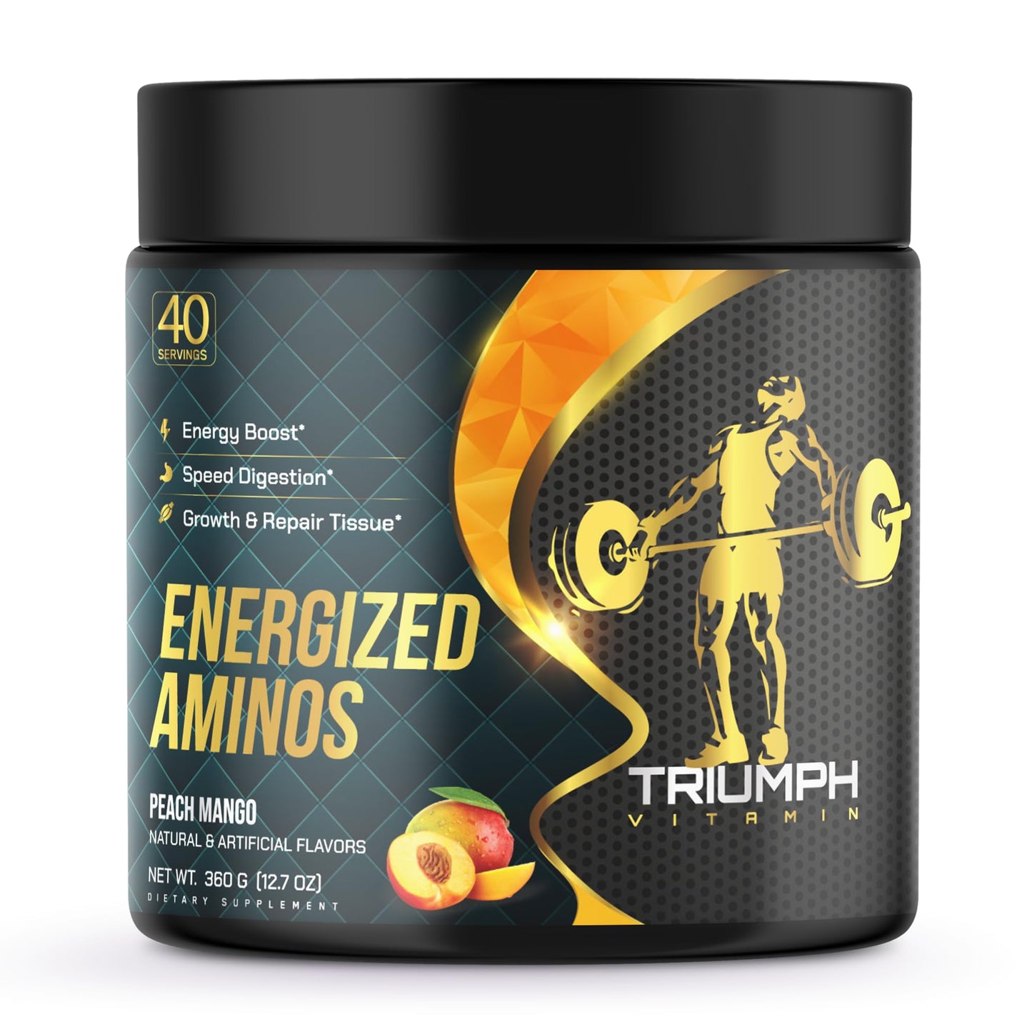 TRIUMPH VITAMIN Energized Aminos Peach Mango