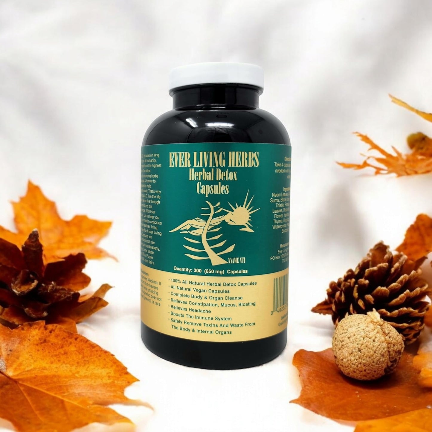 Ever Living Herbs Herbal Detox 300 Capsules