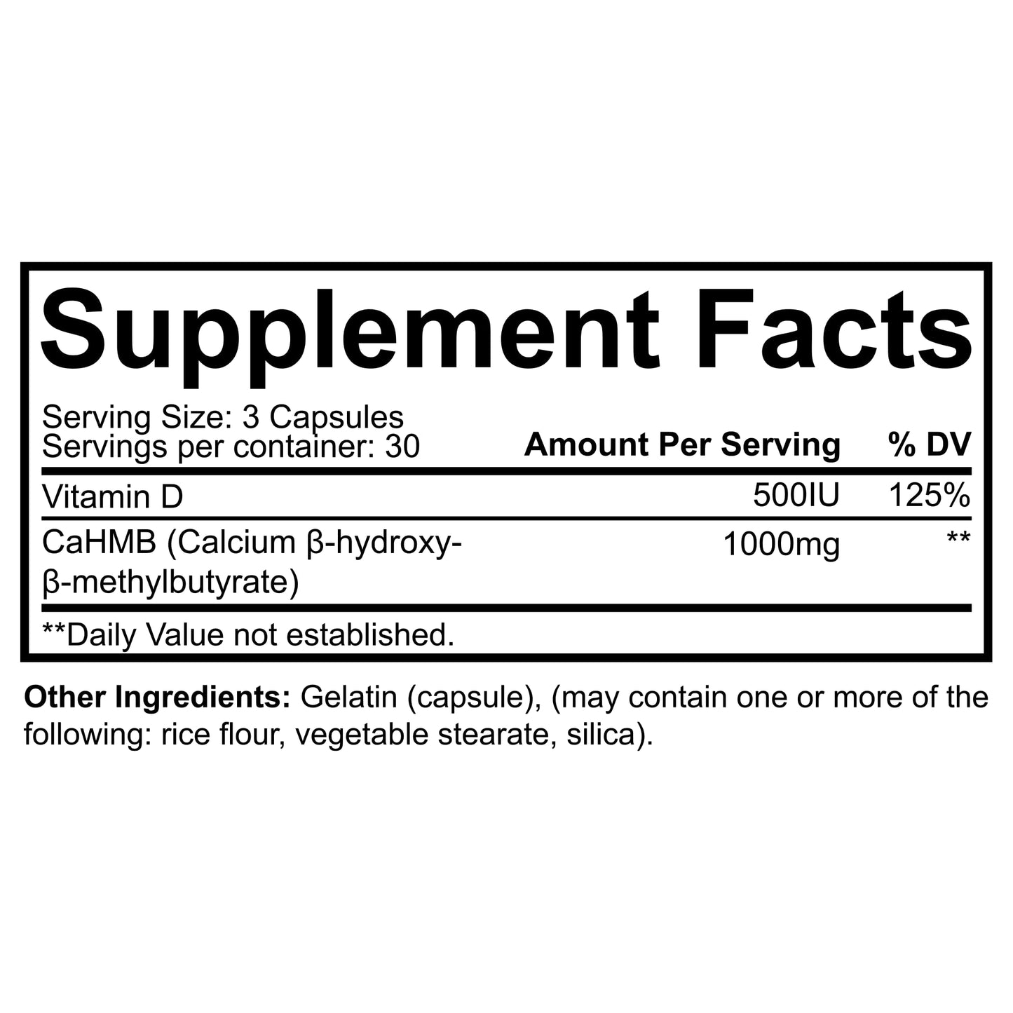 NutraKey HMB Capsules, 90 Count