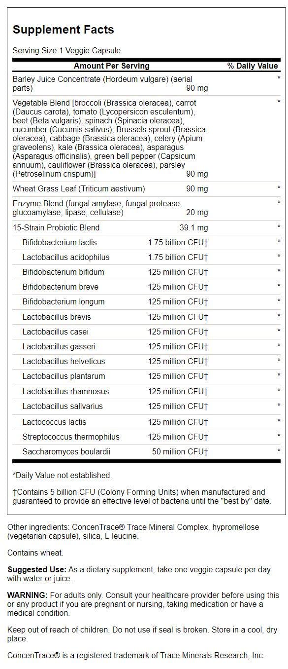 Swanson Dynamic Balanced Blend Soil-Based Organisms 5 Billion Cfu 90 Veg Caps 4 Pack