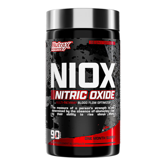 NIOX Extreme Pumps - 90-Count Pre-Workout Pump Supplement with Arginine Nitrate, Vitamin C, AstraGin for Muscle Pump, Vascularity, Endurance, NO3-T