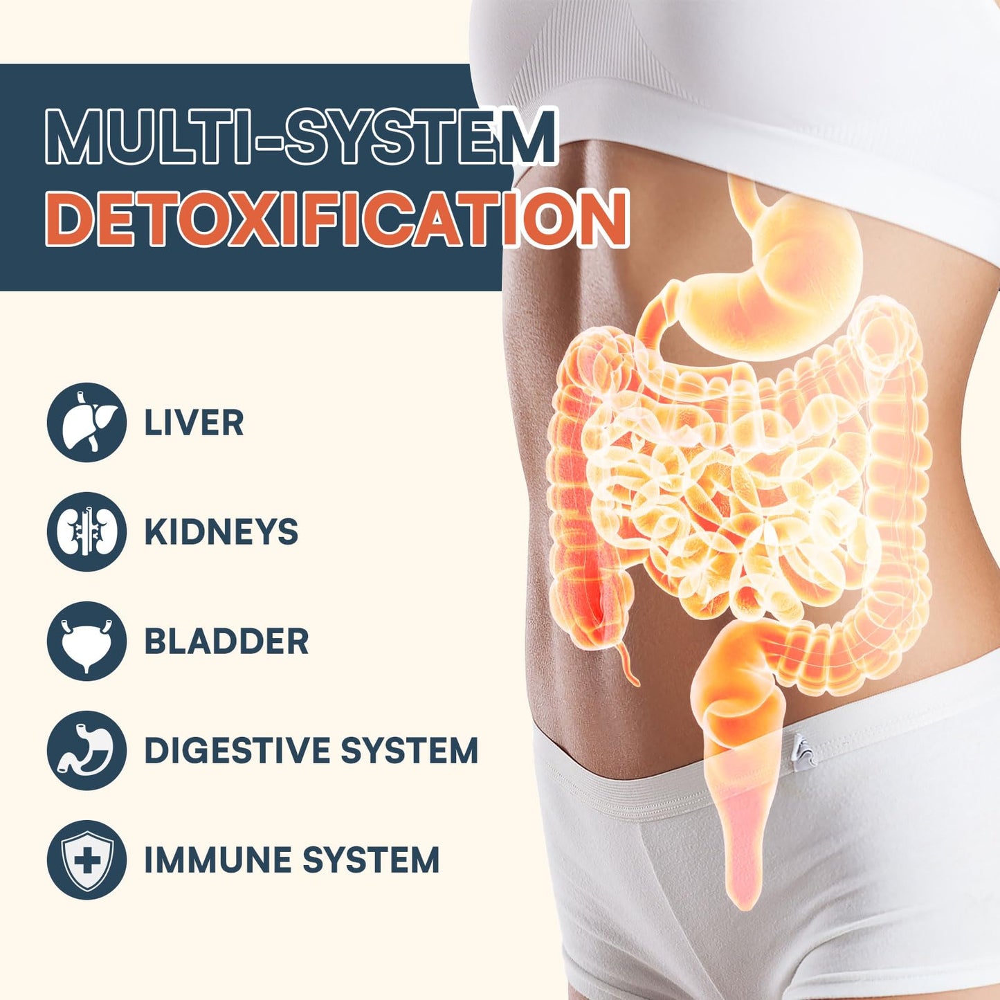 Hesperilyntis 10,000 MG Detox Powder Supplement, Fast-Acting Detox and Liver Cleanser, Full Body Detoxification, Multi-System Cleanse Purify & Repair for Liver, Kidney, Digestion & Immune, 30 Servings
