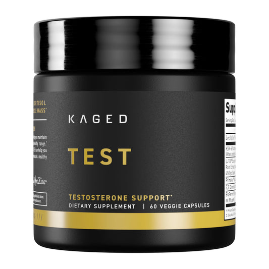 Kaged Testosterone Booster Ferodrox Ultra-Premium Hormone Management Supplement with LJ100 Tongkat Ali KSM-66 Ashwagandha Shilajit 60 Servings