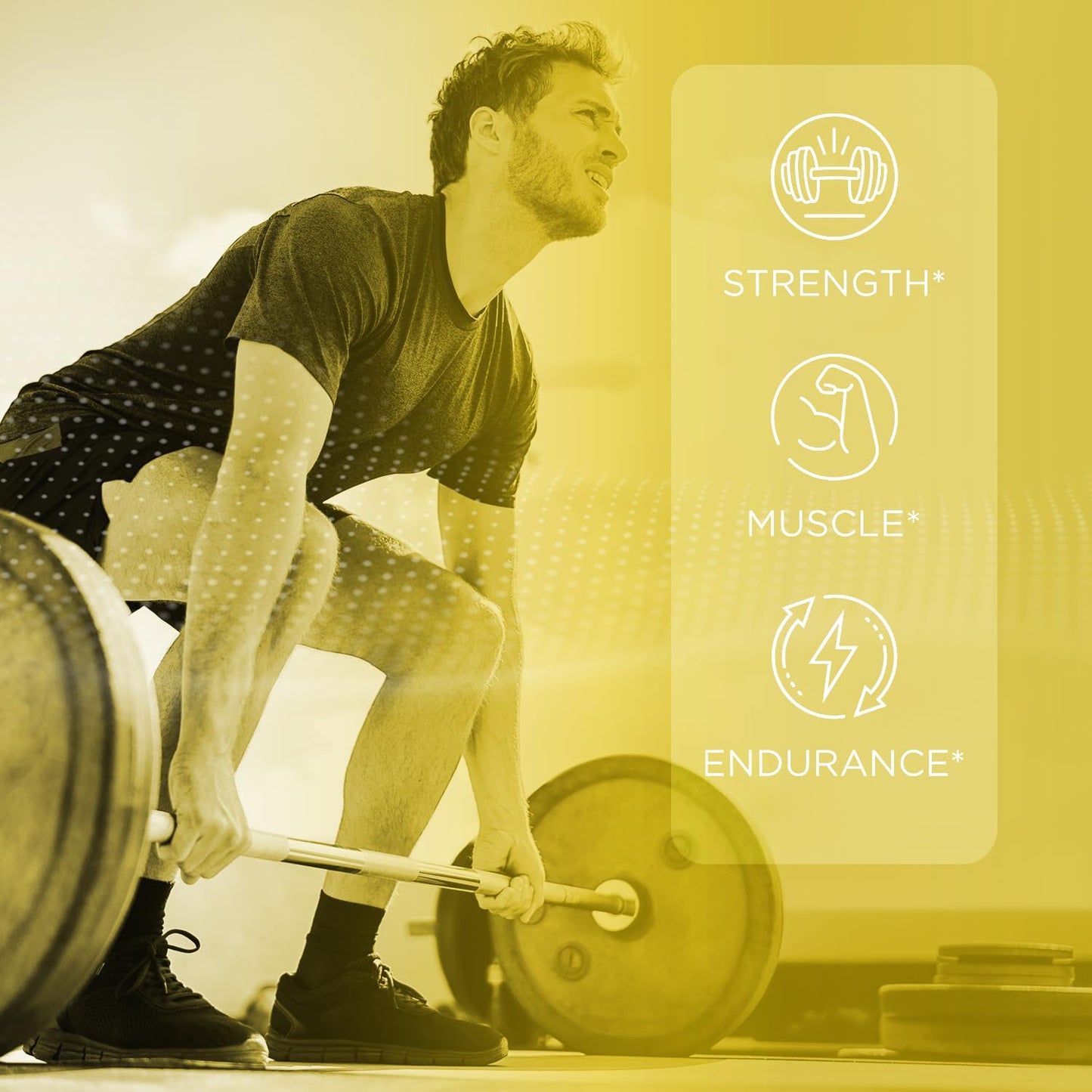 EFFECTIVE NUTRA Creatine Monohydrate Gummies | 1g Per Gummy | Vegan Creatine Gummies Supplement for Men & Women | Strength, Muscle Growth, Energy, Endurance | Natural Lemon Flavor, Made in USA (90ct)