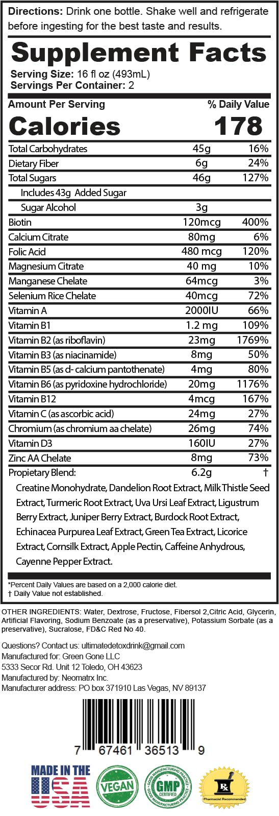 Ultimate Detox Fruit Punch