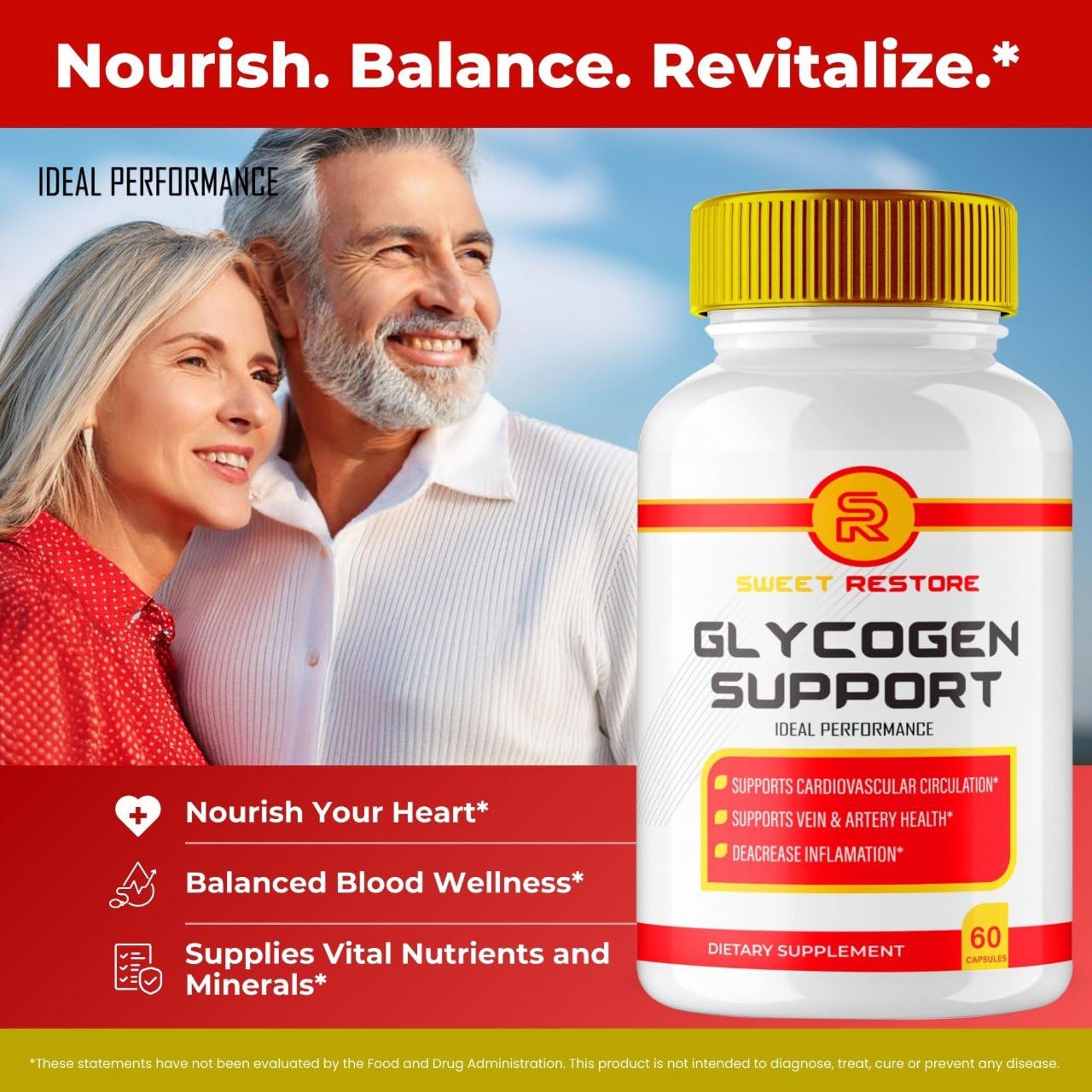 Sweet Restore Capsules, SweetRestore Support Formula Supplement Pills - Maximum Strength Sweet Restore Health & Wellness All Natural Formula, Official SweetRestore Capsules Reviews (2 Pack)