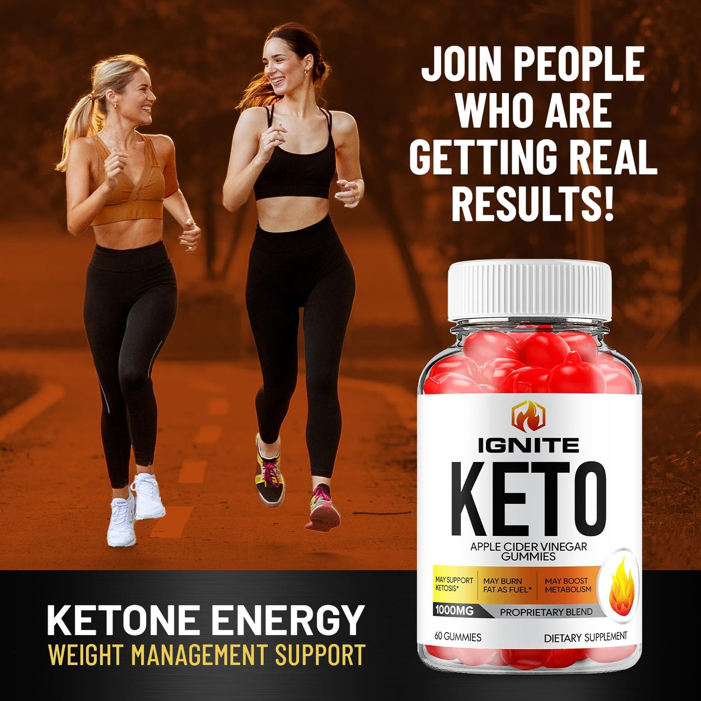 (5 Pack) Ignite Keto ACV Gummies - Advanced Formula Ignite Keto Plus ACV Gummies Apple Cider Vinegar Ignite ACV Dietary Supplement Men Women (300 Gummies)