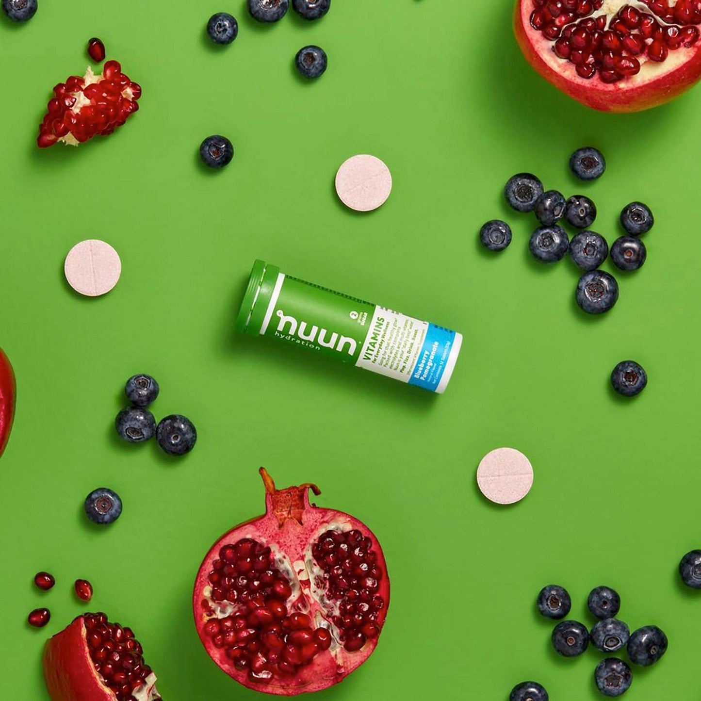 Nuun Vitamins: Blueberry Pomegranate Hydration Supplement (3 Tubes of 12 Tabs)3
