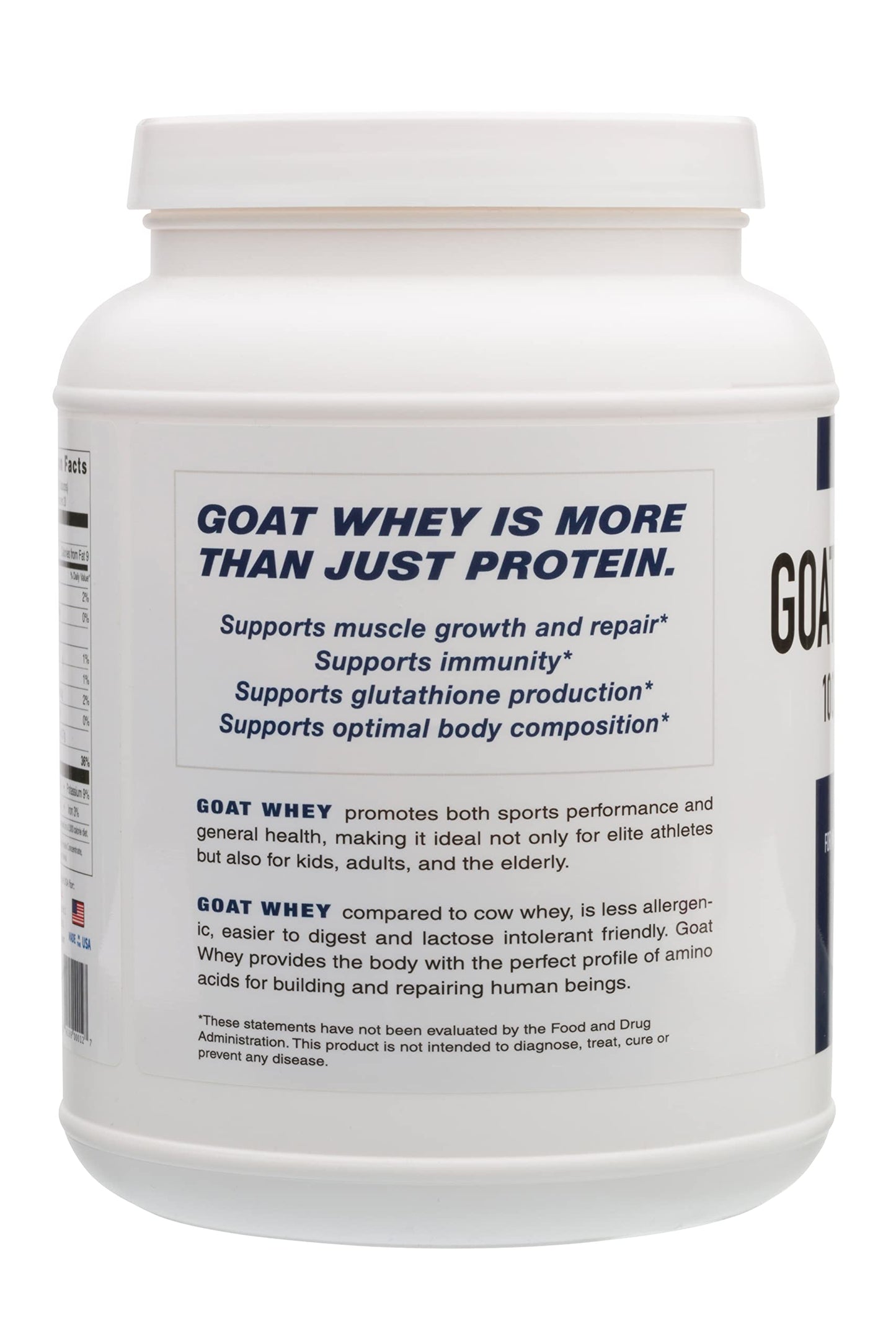 CFS Nutrition Goat Whey Protein | Grass-Fed | Natural Chocolate