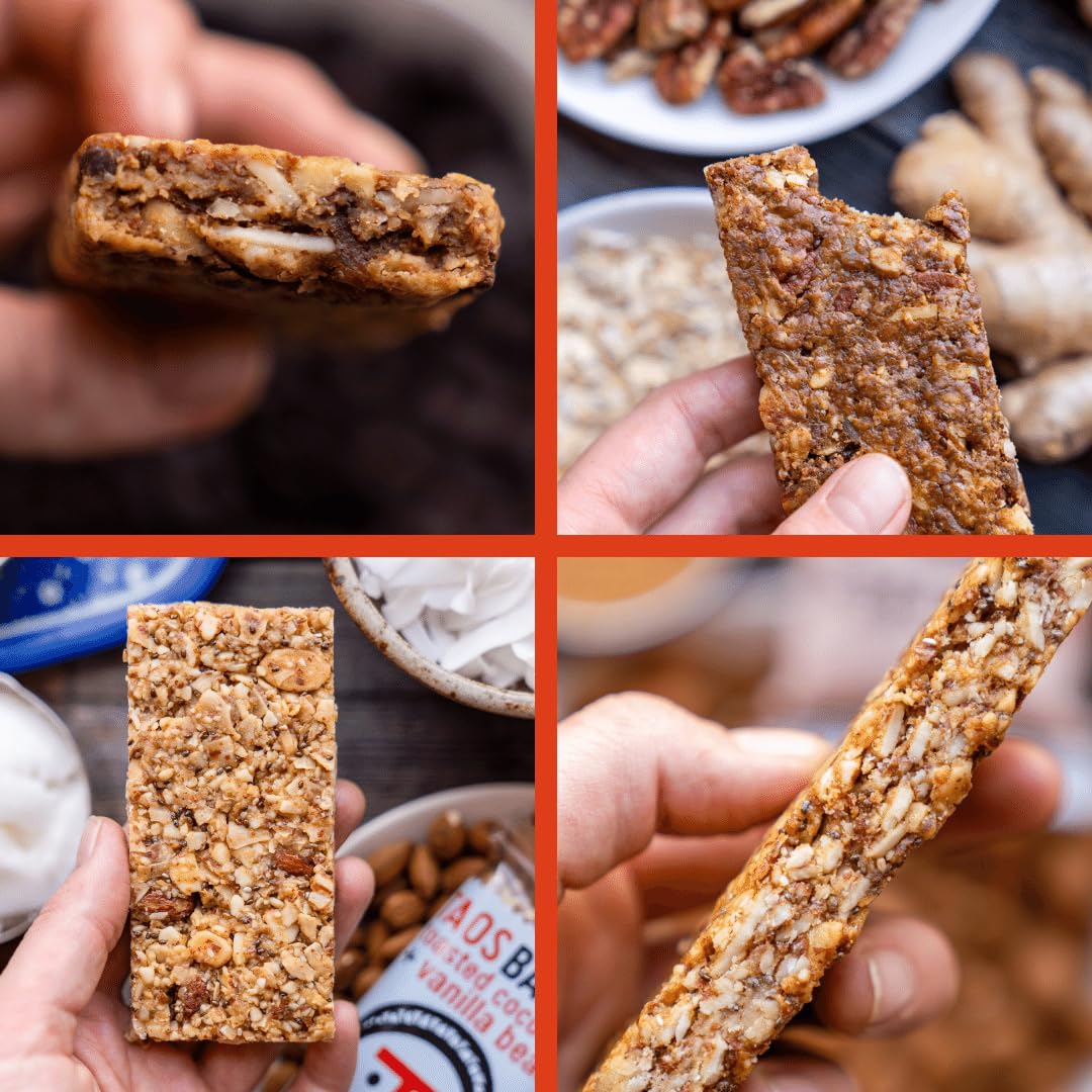 Taos Bakes Snack Bars  Crowd  Pleaser AllInOne Variety Pack  Gluten Free NonGMO Healthy Granola Bars  Nutritious  Delicious Baked Bars  12 Pack 18oz Bars