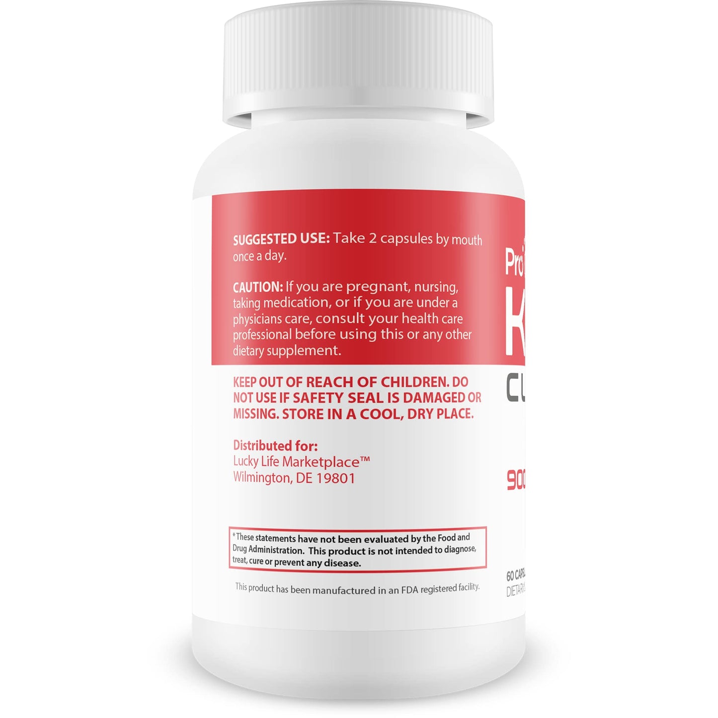 Pro Optiplex Keto Cleanse - Cleanse & Detox Naturally - Herbal Keto Cleanse with Probiotics - Help Flush Waste & Toxins - Full Body Cleanse & Colon Cleanse - Support Reduced Bloating