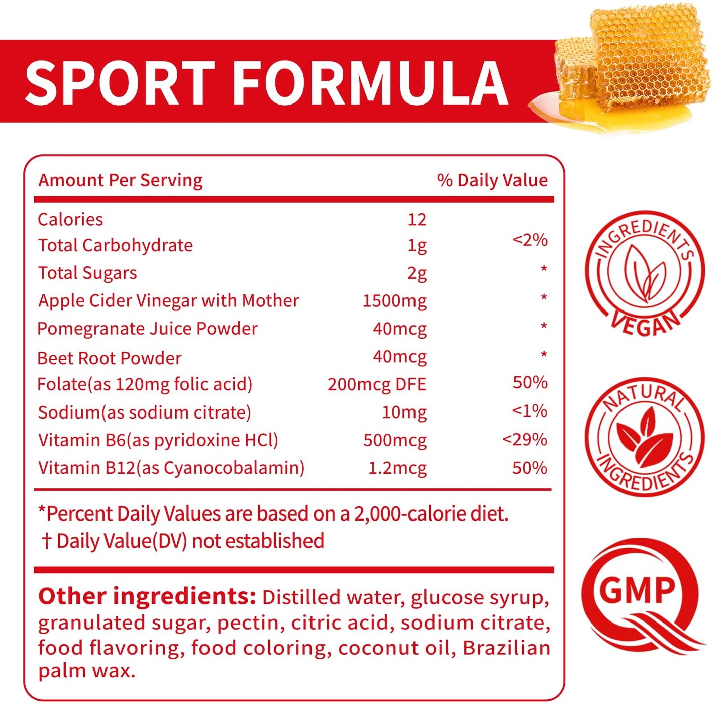 EDUDYF Keto ACV Gummies - 60 Count Gluten-Free, Gelatin-Free Apple Cider Vinegar Gummies with B12 for Keto Support, Vegetarian, Unique Flavor, Convenient Bottled Supplement for Men & Women