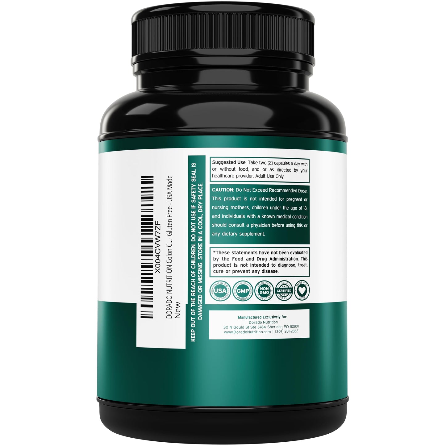Colon Cleanse & Detox 15 Day Gut Cleanse (30 Count) Intestinal Cleanse Pills & Probiotic for Gentle Laxative & Bowel Relief for Stomach Bloating - Third Party Tested, Vegan, Non-GMO - Made in USA