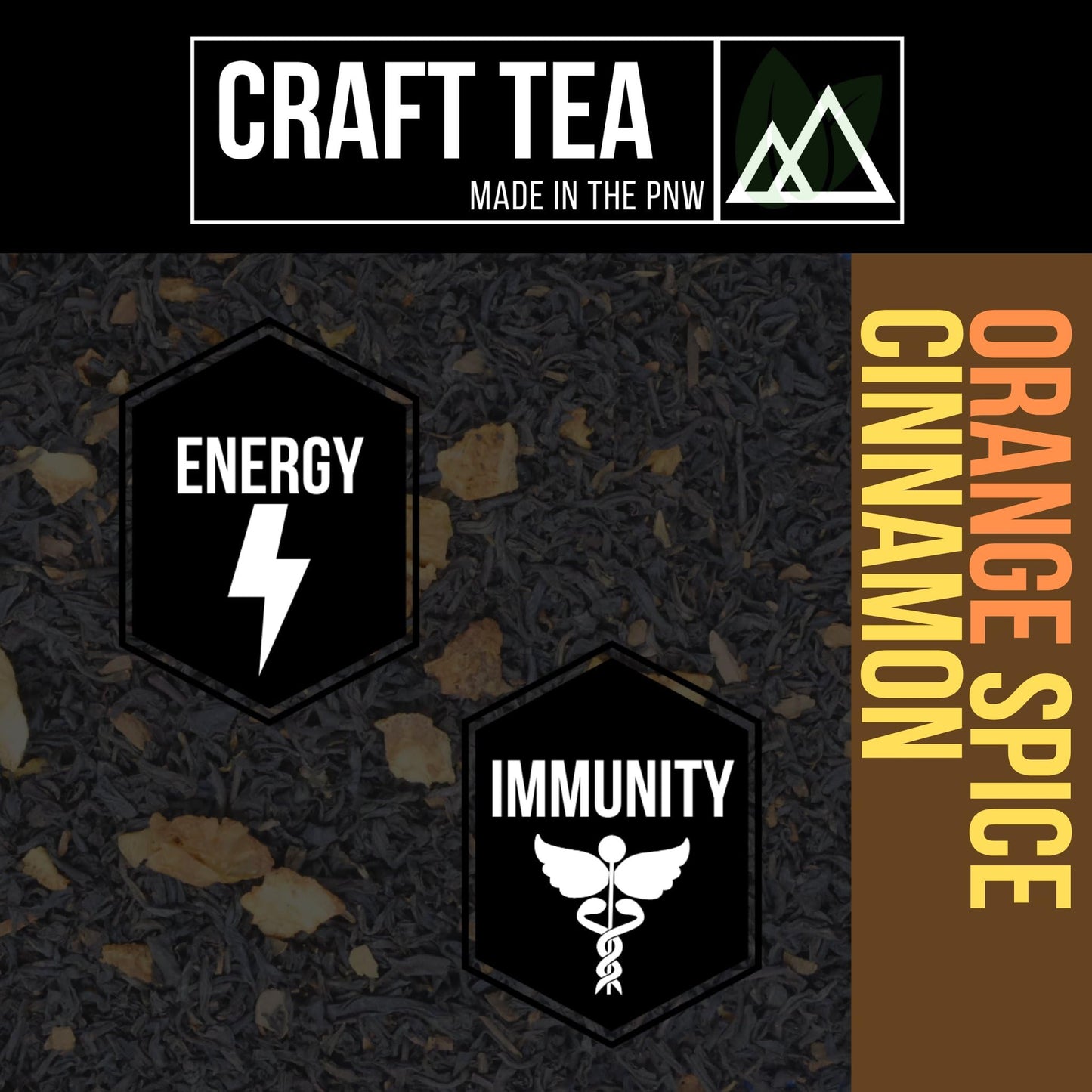 Revival Tea Company Orange Spice Cinnamon Tea  Black Tea Blend with Orange Peel and Cinnamon  24 Tea Bags