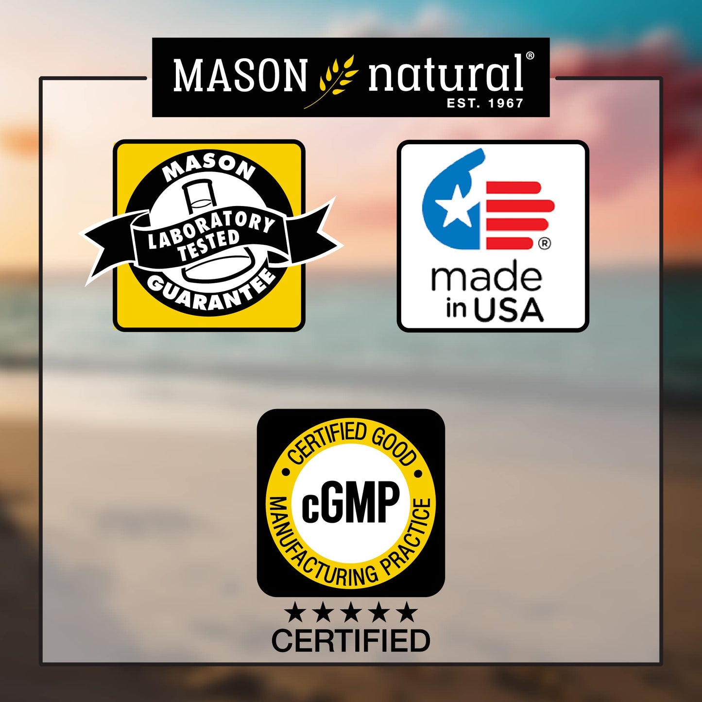 MASON NATURAL Herbal Colon Cleanser - Improved Digestive Health, Healthy Bowel Function & Detoxification, 100 Capsules