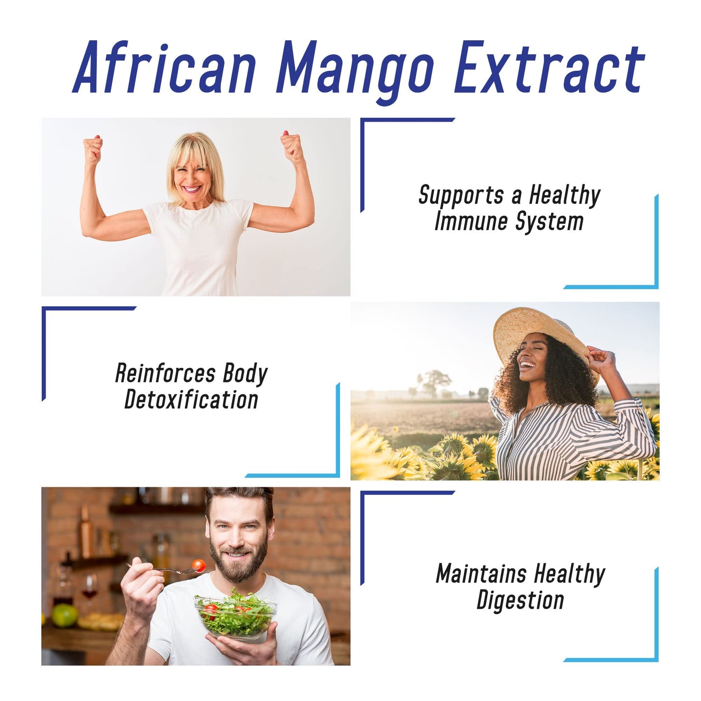 We Like Vitamins African Mango 500mg - 5000mg Equivalent 10:1-180 Capsules - 6 Month Supply of African Mango Capsules - Supports Metabolism of Fat and Digestive Health