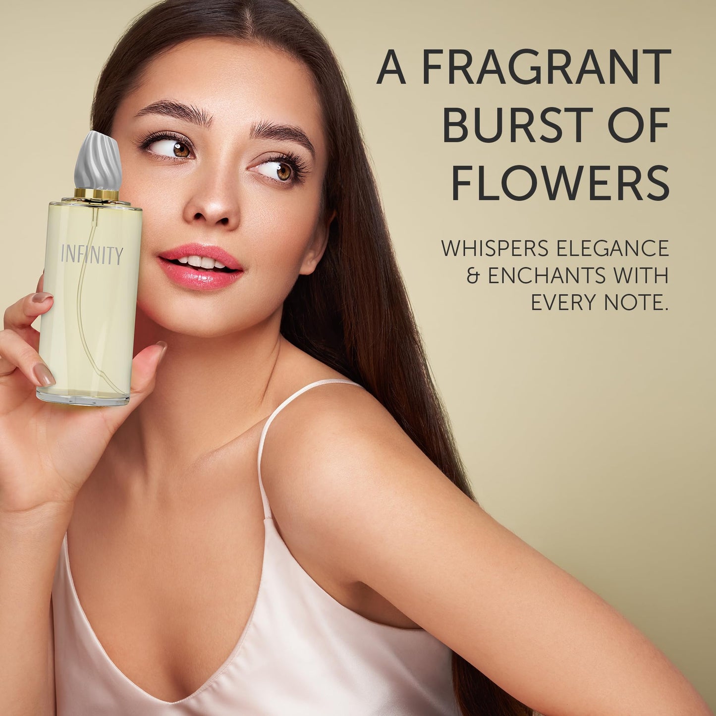 Sandora Fragrances Womens Perfume - INSPIRED by ETERN Perfume for Women - Floral, Romantic, Timeless, Elegant - Freesia, Mandarin Orange, Sage, Green Notes - 100ml (3.4oz)