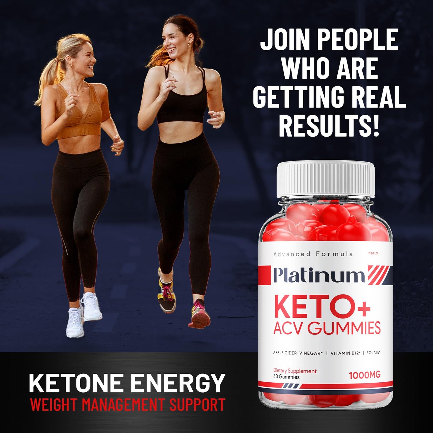 (2 Pack) Platinum Keto ACV Gummies - Advanced Formula Platinum Keto Plus ACV Gummies Apple Cider Vinegar Platinum ACV Gummies Dietary Supplement Reviews Men Women (120 Gummies)