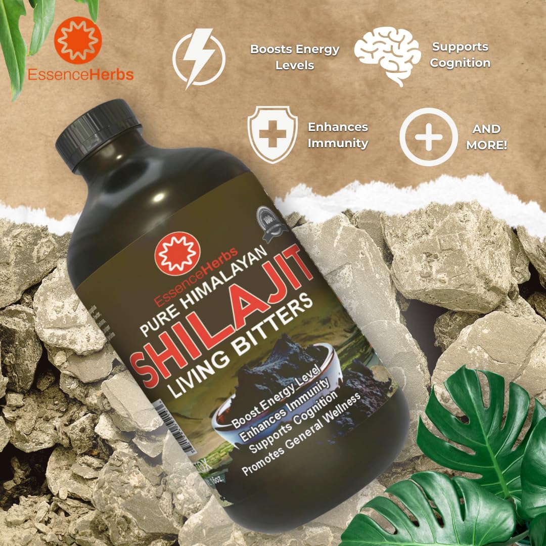 Soursop Bitters & Shilajit Bitters Bundle : Natural Complete Herbal Drink