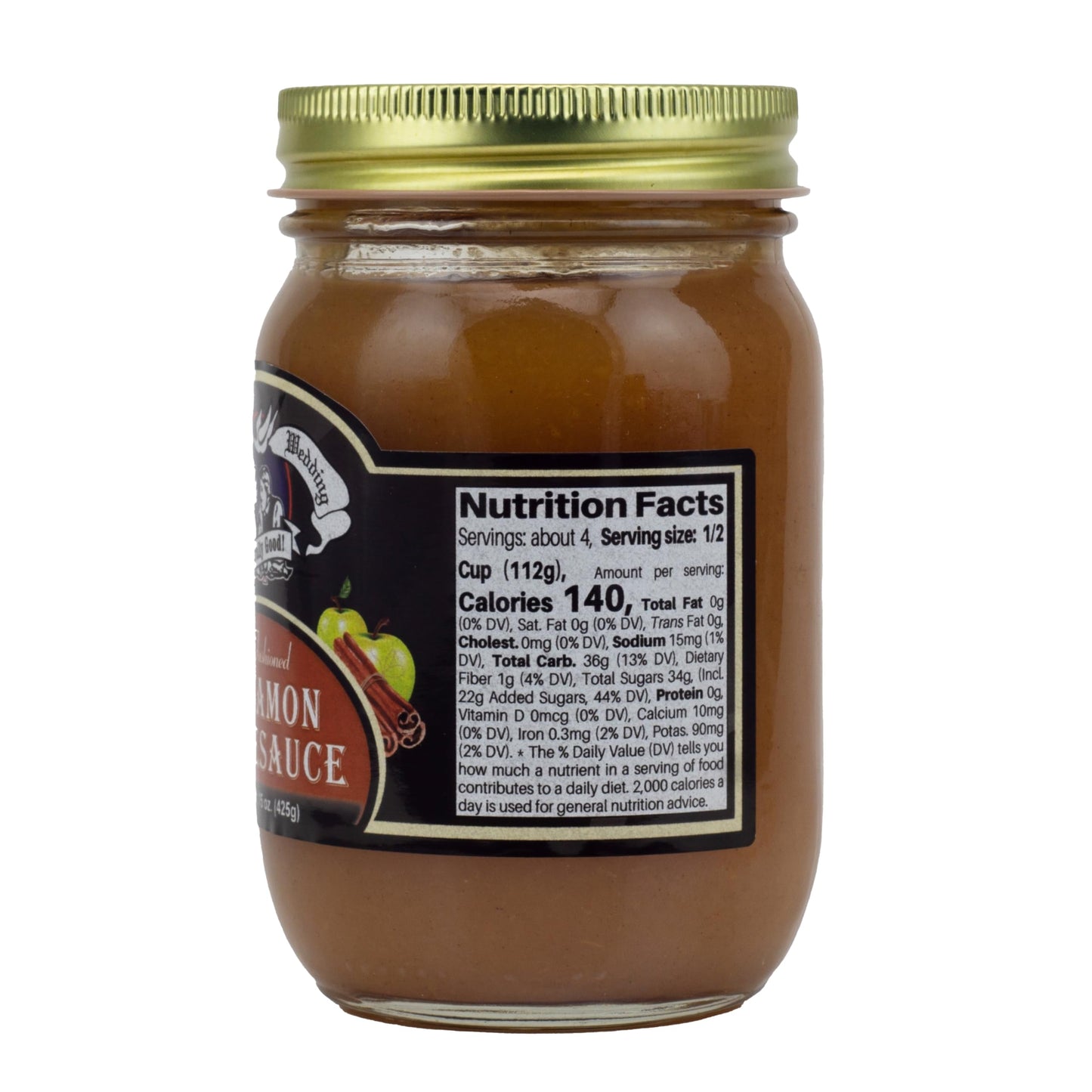 Amish Wedding Cinnamon Applesauce 15oz Pack of 2