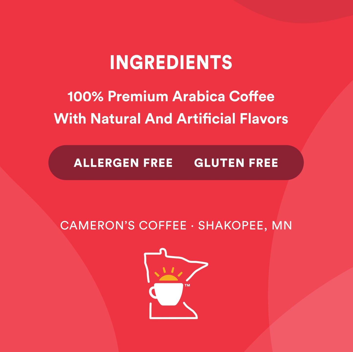 Camerons Coffee Roasted Ground Coffee Bag Smores Flavored 12 Ounce Pack of 6