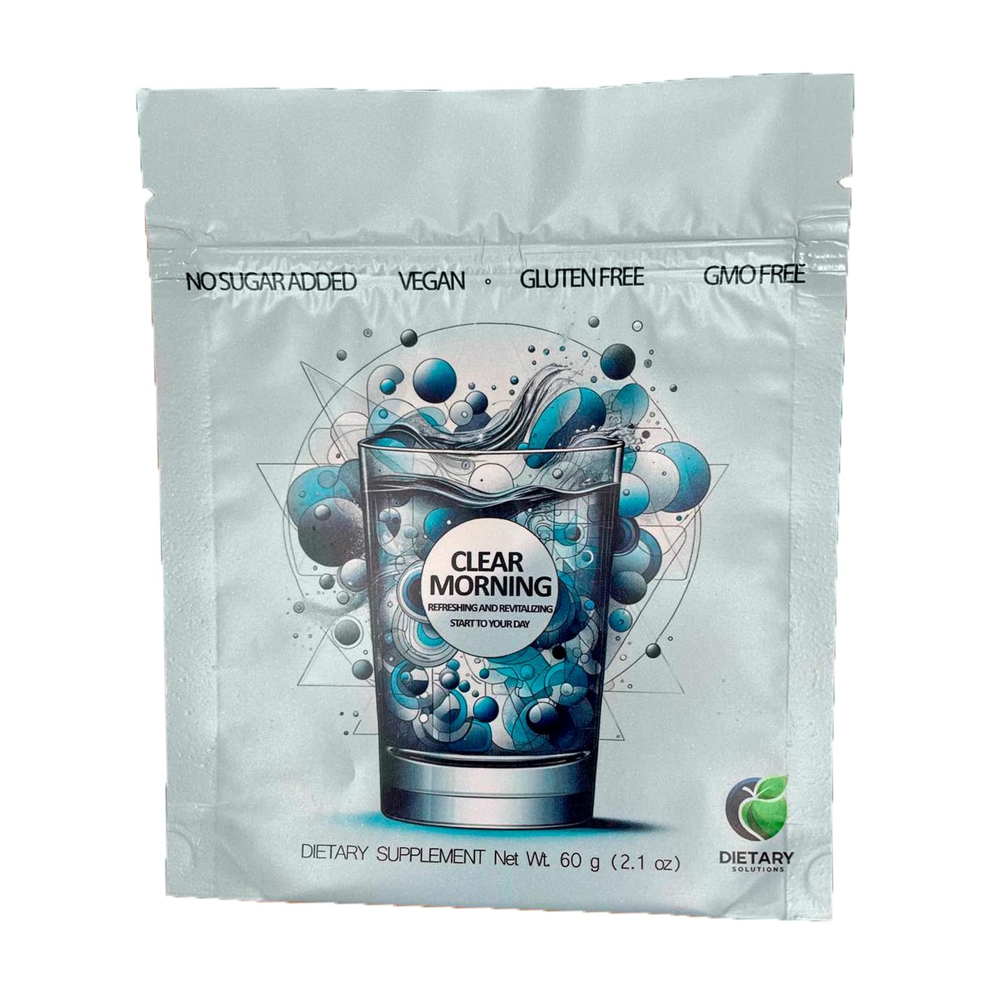DIETARY SOLUTIONS Clear Morning - Revolutionary After-Drinking Recovery Mix | Magical Morning Wellness Formula & Hydration Support | Detox with Silicon Dioxide