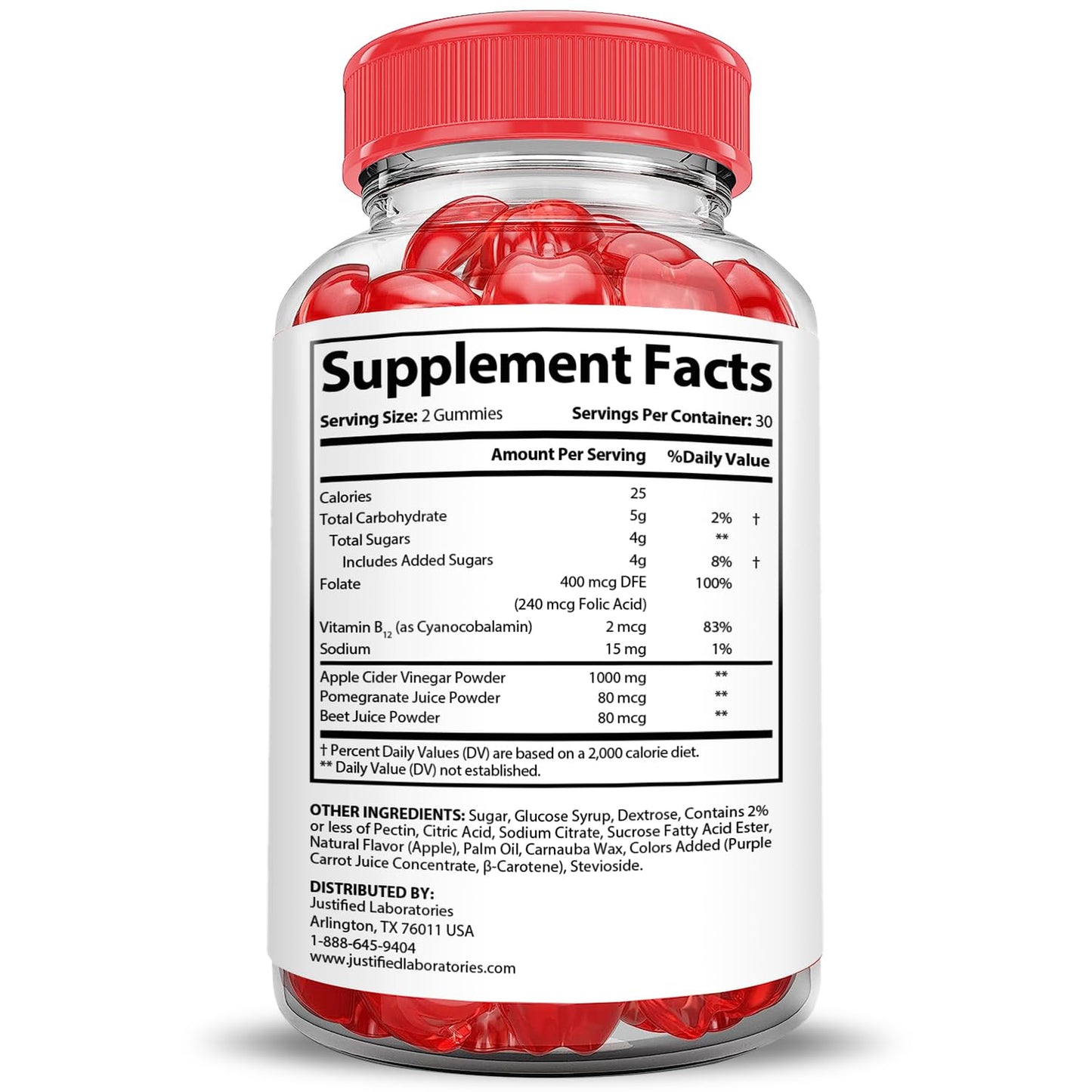 (2 Pack) Blast Keto ACV Gummies Advanced Formula 1000MG Blast Keto Gummies Apple Cider Vinegar Formulated with Pomegranate Beet Juice Powder B12 Vegan Non GMO 120 Gummys