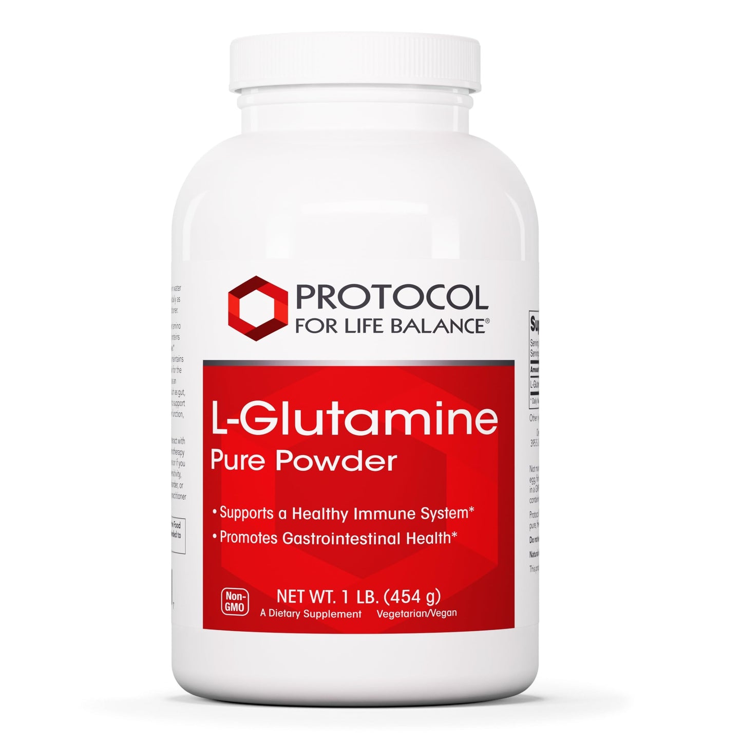 PROTOCOL FOR LIFE BALANCE L-Glutamine - Pure Powder - Muscle Tissue, Gut Health and Immune Support - 1 Pound