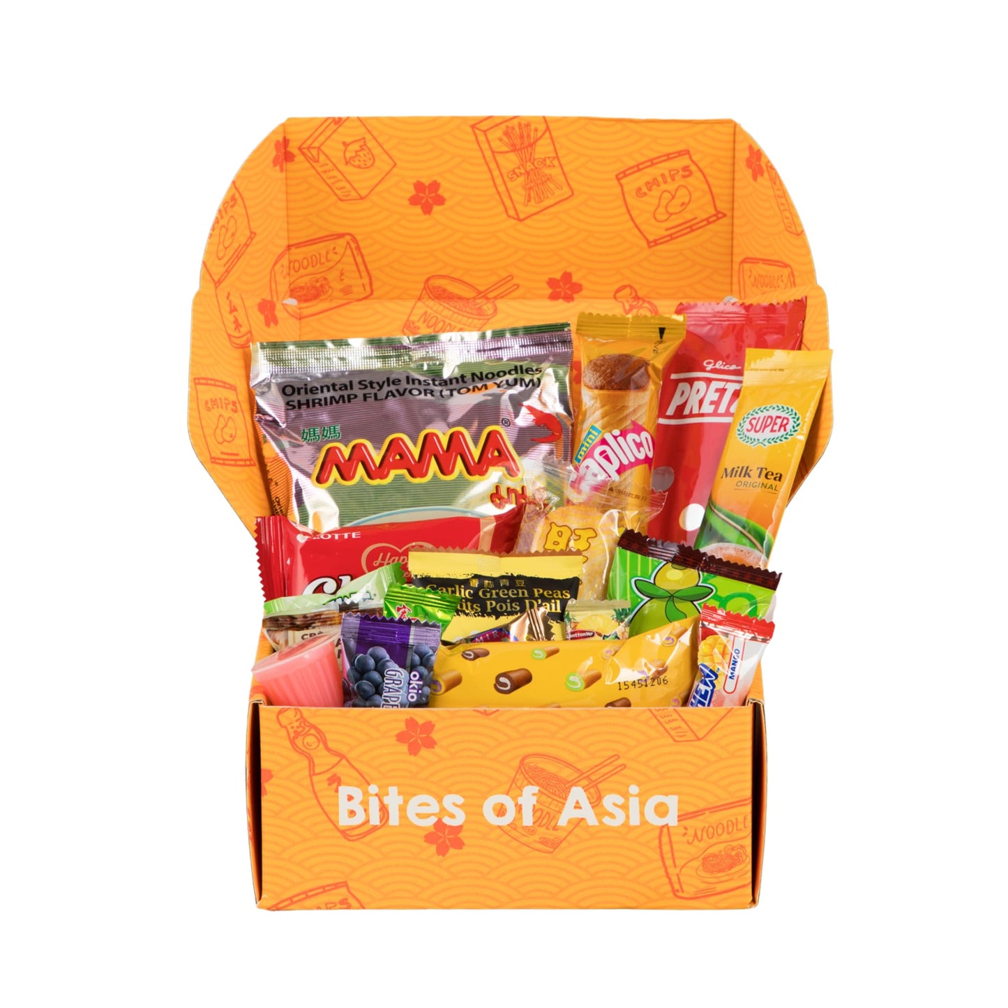 Mashi Box Asian Mystery Mini Snack Box  18 Items  Includes 1 Full Sized Item with Snack Variety from Japan Korea China Vietnam Indonesia etc