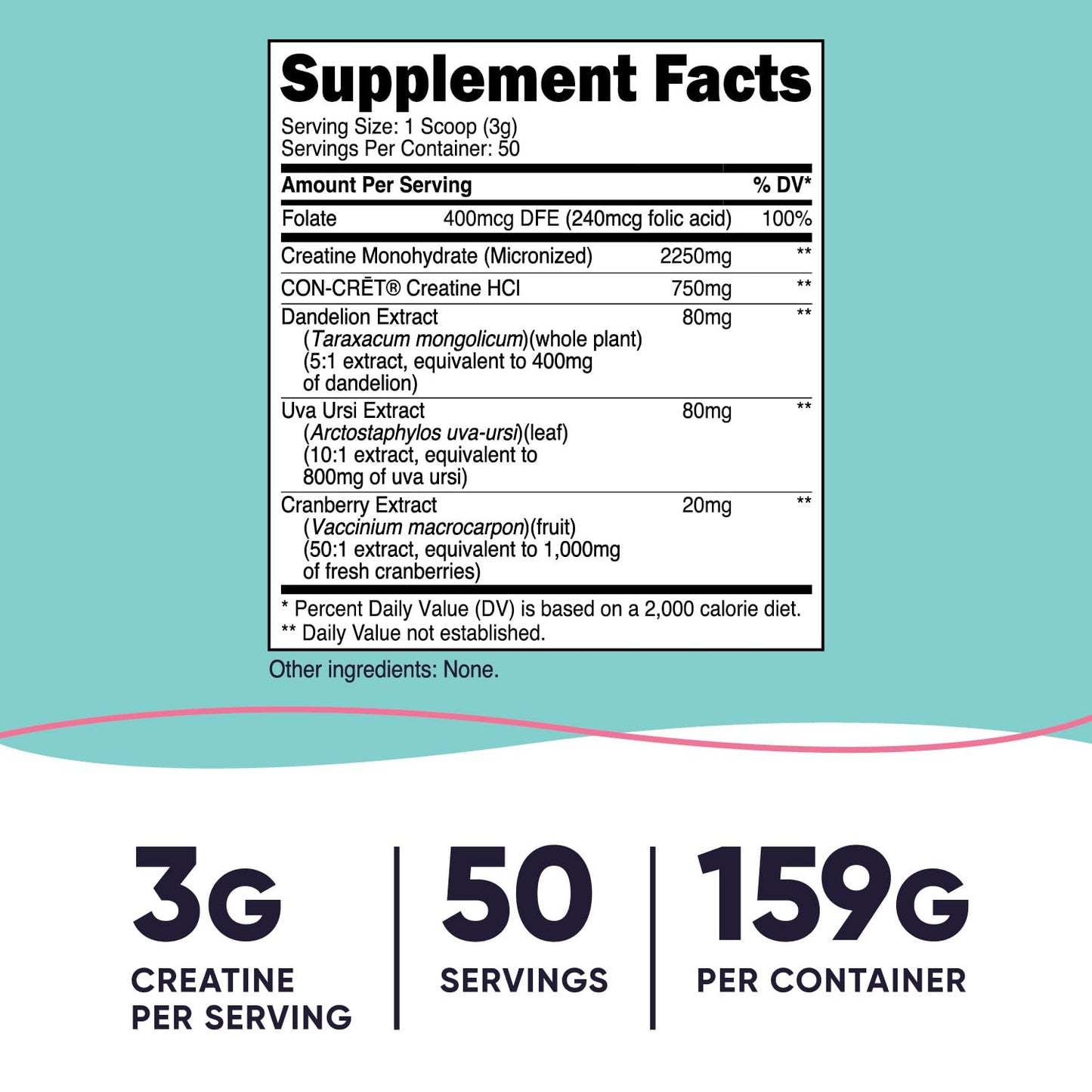 Nutricost Creatine Monohydrate Powder for Women, Micronized, Unflavored, 50 Servings - Vegetarian, Non-GMO, Gluten Free