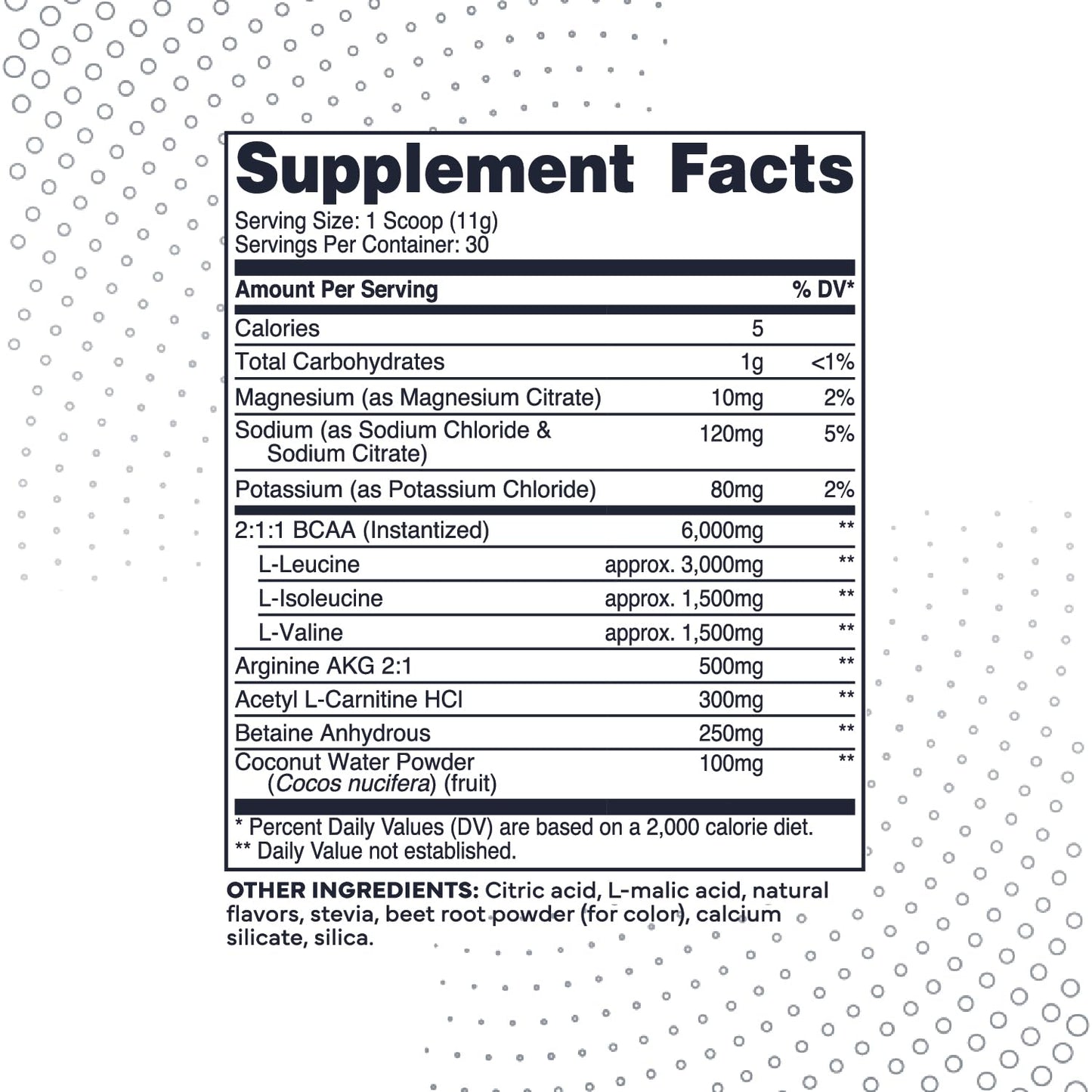 Type Zero Ultra Clean Vegan BCAA Powder + Electrolytes (Hawaiian Punch | 6G) 2:1:1 Sugar-Free/No Sucralose BCAAs Amino Acids Supplement for Women/Men - Best BCAA Vegan Amino Acids After Workout Drink