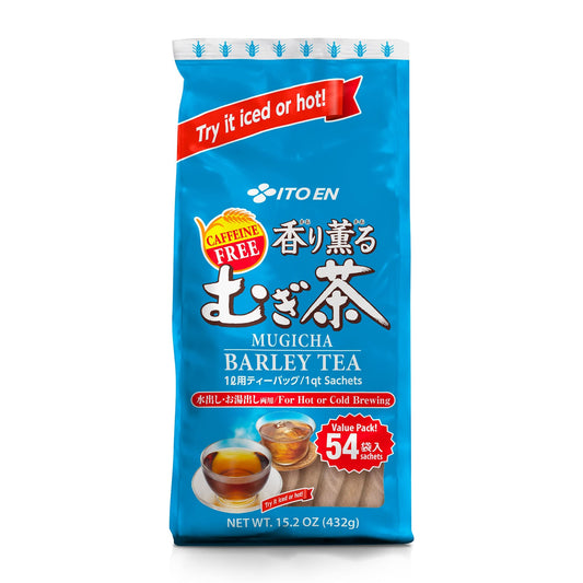 Ito En Mugicha Roasted Barley Tea 54 Count Tea Bags Caffeine Free